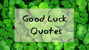 Good Luck Quotes and Messages to Write in A Good Luck Card ...