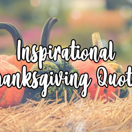 49 + Inspirational Thanksgiving Quotes to Share With Your Friends and Family